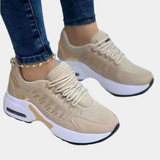 Bevin – bequeme schuhe für damen – Sekt