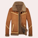 Cheval – warm gefütterte premiumjacke für herren – Khaki