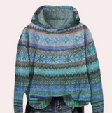 Hosie – vintage-hoodie für damen – Blau