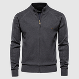 Brian – Jacke mit durchgehendem reißverschluss – Grau