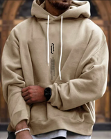 Believe – unglaublich bequemer und stylischer herren-hoodie – Beige