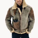 Platon - robuste elegante herrenjacke – Hellgrau