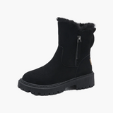 Oriana - bequeme damenstiefel – Schwarz