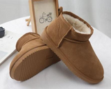 Mickey - stiefeletten mit pelzfutter – Braun