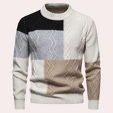 Boian – stylischer strickpullover für herren – Khaki