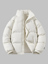 José - stylische pufferjacke für damen – warm und trendig – Beige