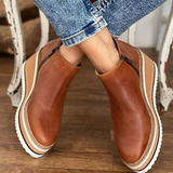 Helena - anspruchsvolle komfort-stiefeletten für damen – Dunkelbraun