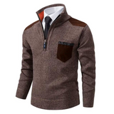 Kian – lässiger herrenpullover – Braun