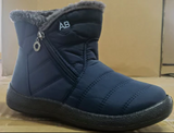 Vrazi | warme winterstiefel wasserdicht – Blau