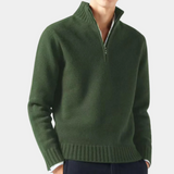 Modischer pullover für männer – Dunkelgrün