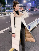 Ultraleichte - daunenjacke – Beige