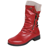 Super bequeme und gemütliche damen-winterstiefel – Rot