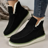 Krisava - ultimativer komfort und kuschelige damen-winterschuhe – Schwarz