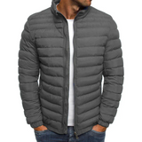 David - stylischer parka für herren – Grau