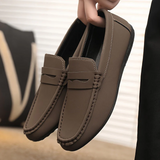 Elegante herren-loafer in verschiedenen farben – Grau