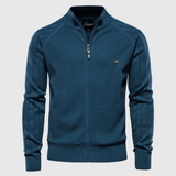 Brian – Jacke mit durchgehendem reißverschluss – Blau