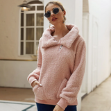 Unjust – gestrickter winterpullover für damen – lässig und warm – Rosa