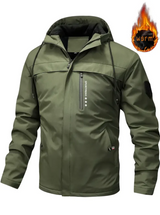 Luis – lässige winterjacke für Herren für outdoor-aktivitäten – Grün