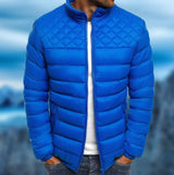Bequeme und winddichte outdoor-jacke für männer – Blau