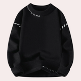 Zenia – gemütlicher winterpullover für damen – Schwarz