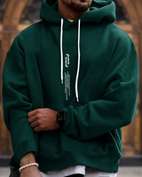 Bequemer und stylischer herren-hoodie – Grün