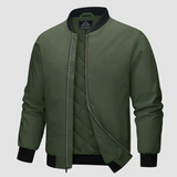Frostguard – warme, wattierte winterjacke für herren – Armeegrün