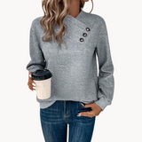 Carmen - zeitlos bequemer damenpullover – Grau