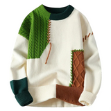 Lotte – stylischer strickpullover – Dunkelgrün