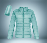 Leichte daunenjacke – Mintgrün