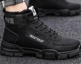 Ivantskap | robuste pelzstiefel – Schwarz