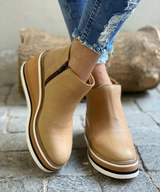 Helena - anspruchsvolle komfort-stiefeletten für damen – Khaki