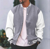 Milo – lässige bomberjacke – Grau