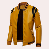 Leichte bomberjacke für herren – Gelb