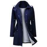 Stilvolle windjacke – Blau