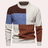 Boian – stylischer strickpullover für herren – Braun