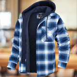 Orion – herrenjacke mit kapuze – Hellblau