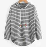 Zeta – übergroßer kapuzenpullover – Grau