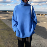 Steina | warmer rollkragenpullover – Blau