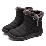 Vrazi | warme winterstiefel wasserdicht – Schwarz