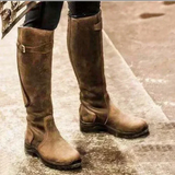 Mabel - bequeme damenstiefel – Bruin