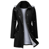Stilvolle windjacke – Schwarz