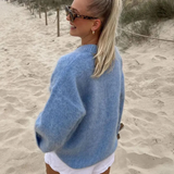 Clara pullover – Blau