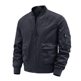Freestyle compass - trendige cargo bomberjacke für herren mit urbanem flair – Blau 1