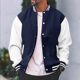 Milo – lässige bomberjacke – Marineblau