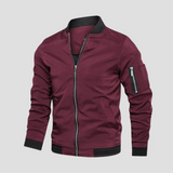 Premium Herren Übergangsjacke – Rot