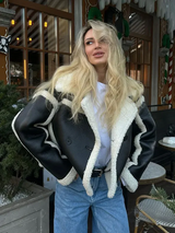 Ruthie - elegante damenjacke – Schwarz