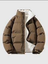 José - stylische pufferjacke für damen – warm und trendig – Braun