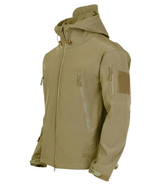Jacken für outdoor-abenteuer mit wasserdichten reißverschlüssen und taschen – Khaki