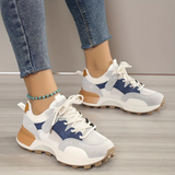 Loesda – rutschfeste, weiche und atmungsaktive sneaker – Grau
