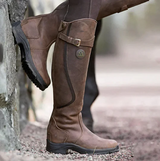 Mabel - bequeme damenstiefel – Dunkelbraun